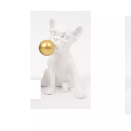 Sculpture Bulldog  Ballon H.27cm