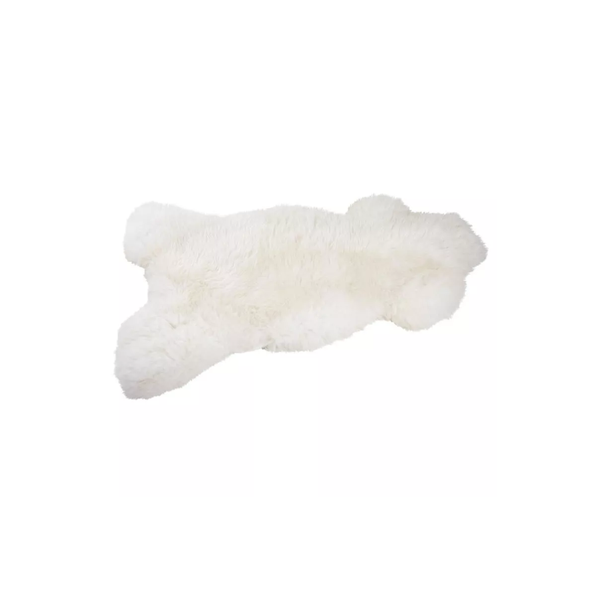 Peau Mouton ivoire 110x80