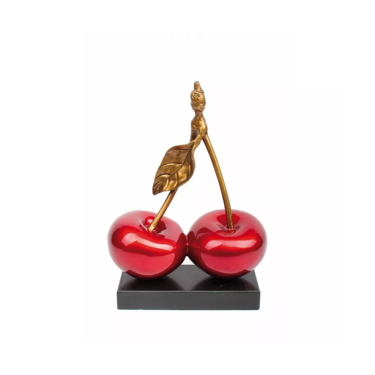 Cerise Double Rouge H.40cm