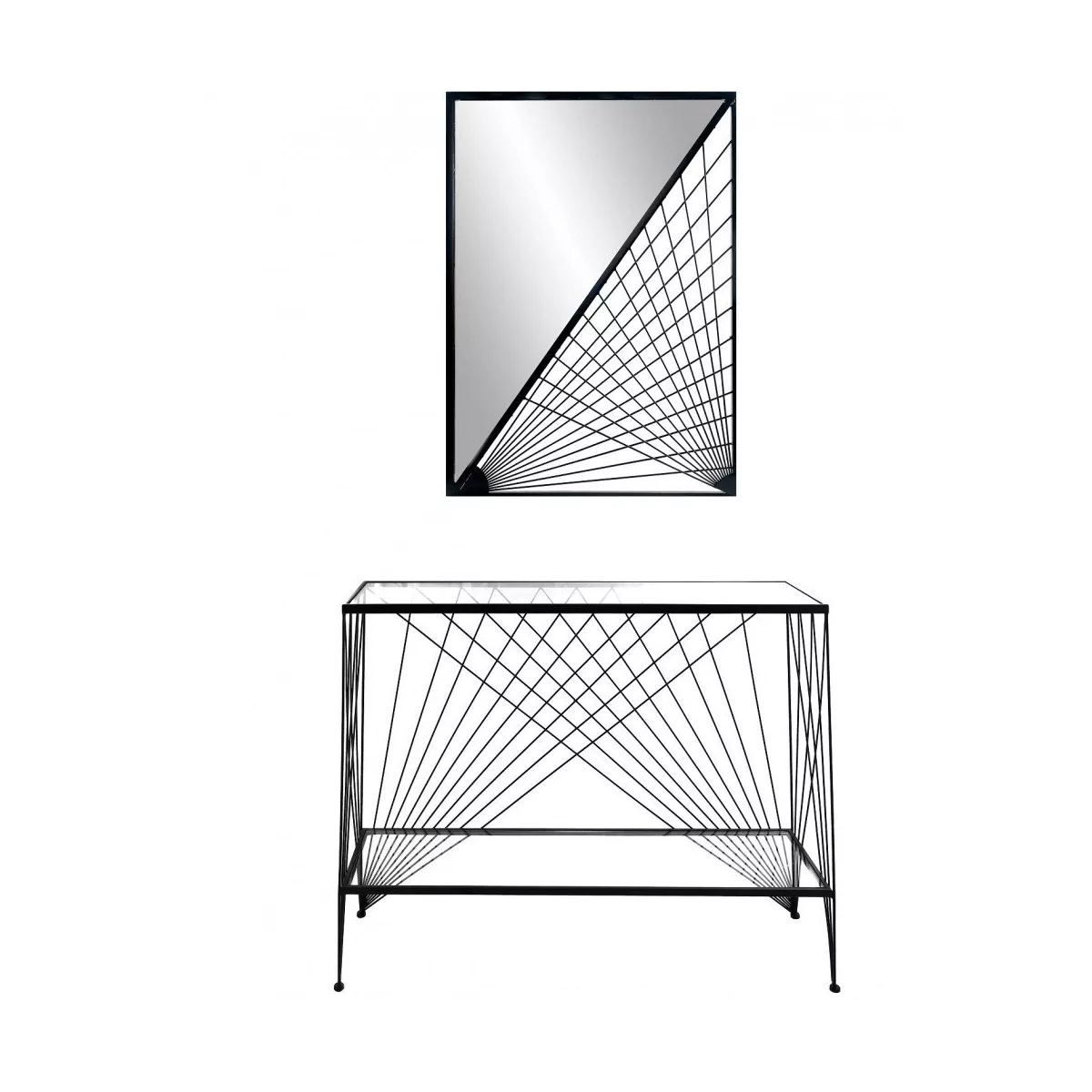Console Métal Filaire Verion 107x31