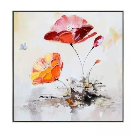 Tableau Coquelicots 40 X 40 cm