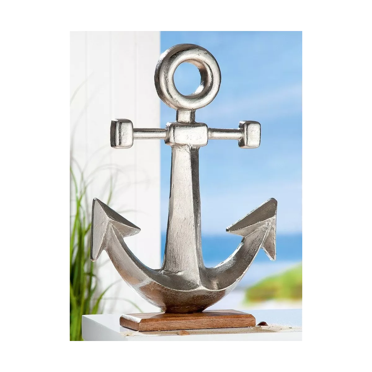 Sculpture Ancre Maritime H.56cm
