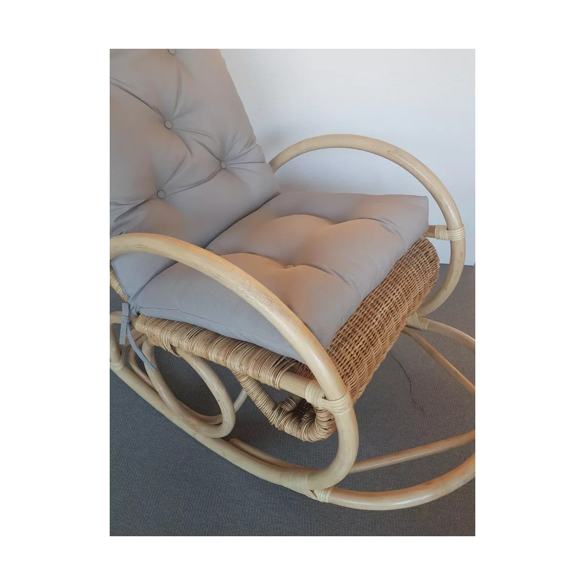 Coussin Gris Rocking Chair