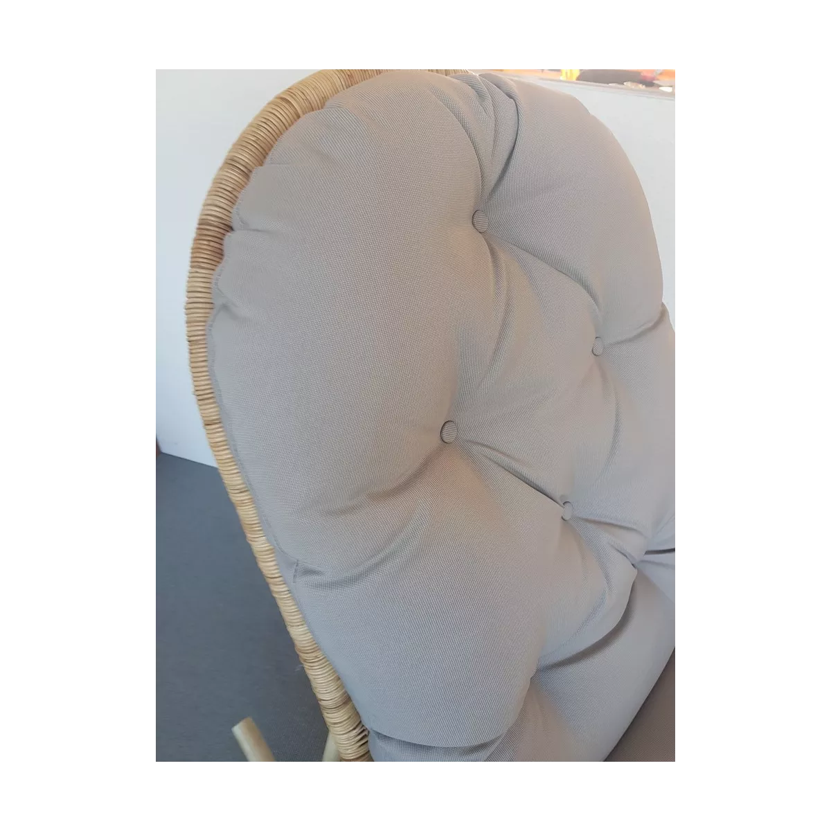 Coussin Gris Rocking Chair