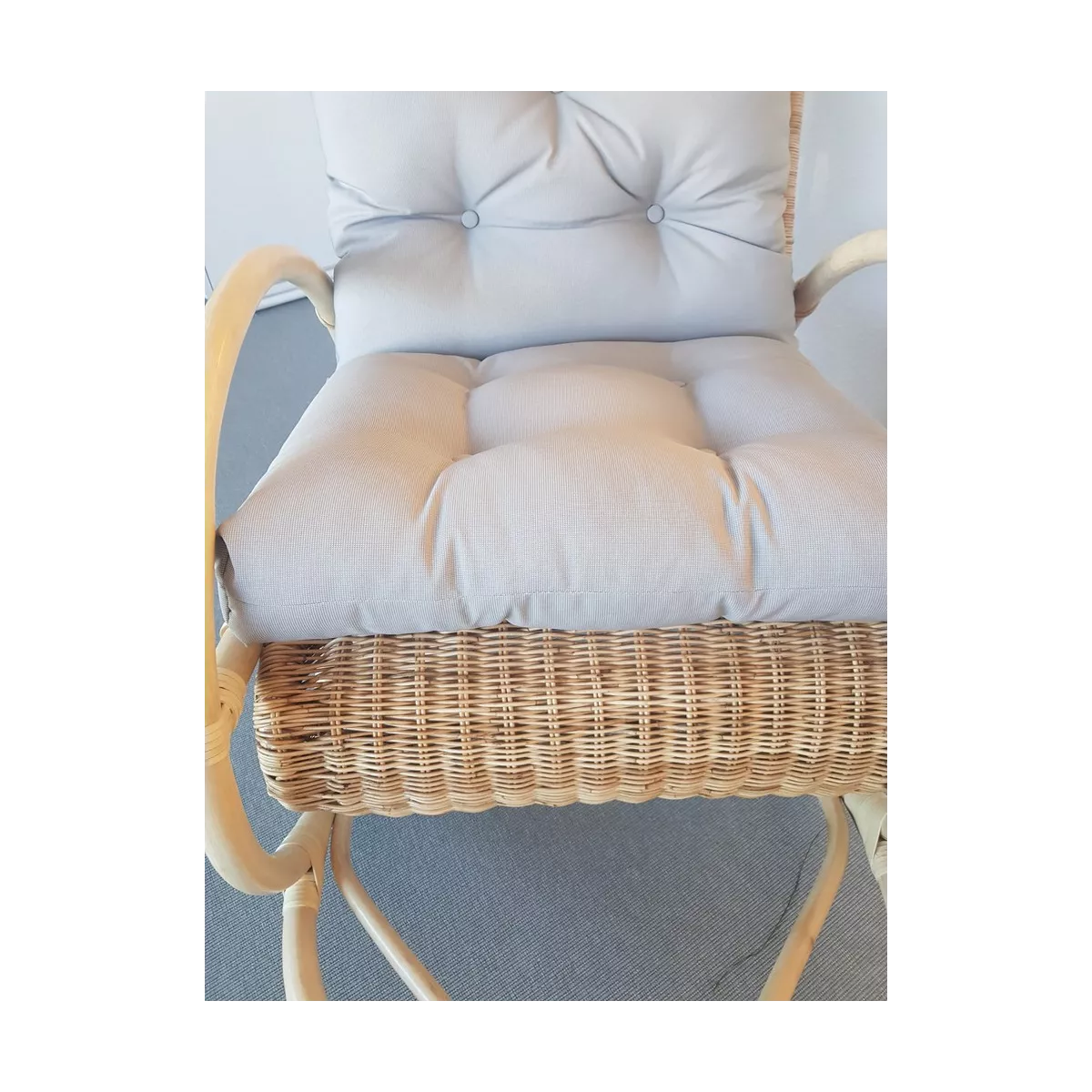 Coussin Gris Rocking Chair