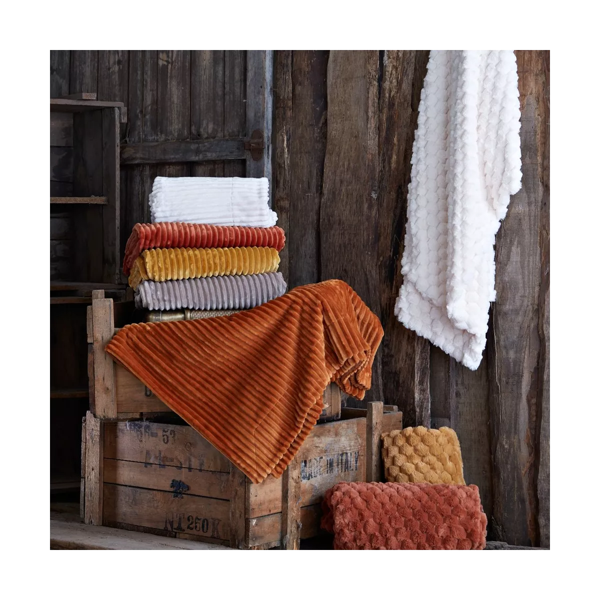 Plaid Sultan Ecureuil 130x170