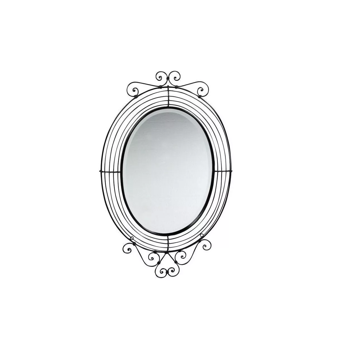 Miroir Métal Oval 59x94