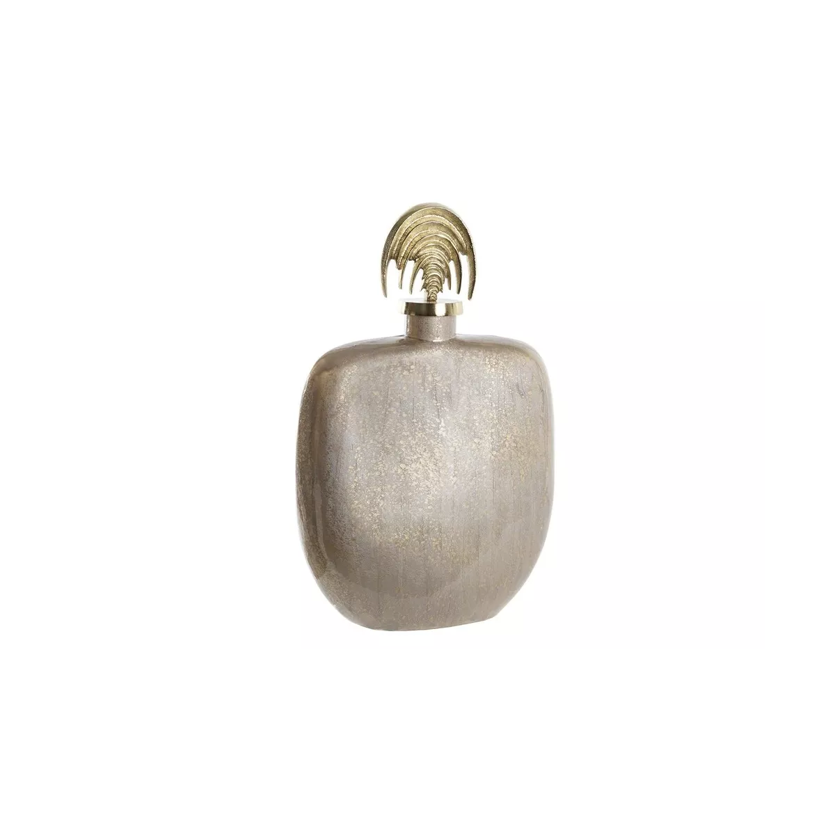 Figurine Flacon en Aluminium et Métal Tribor H.44 CM