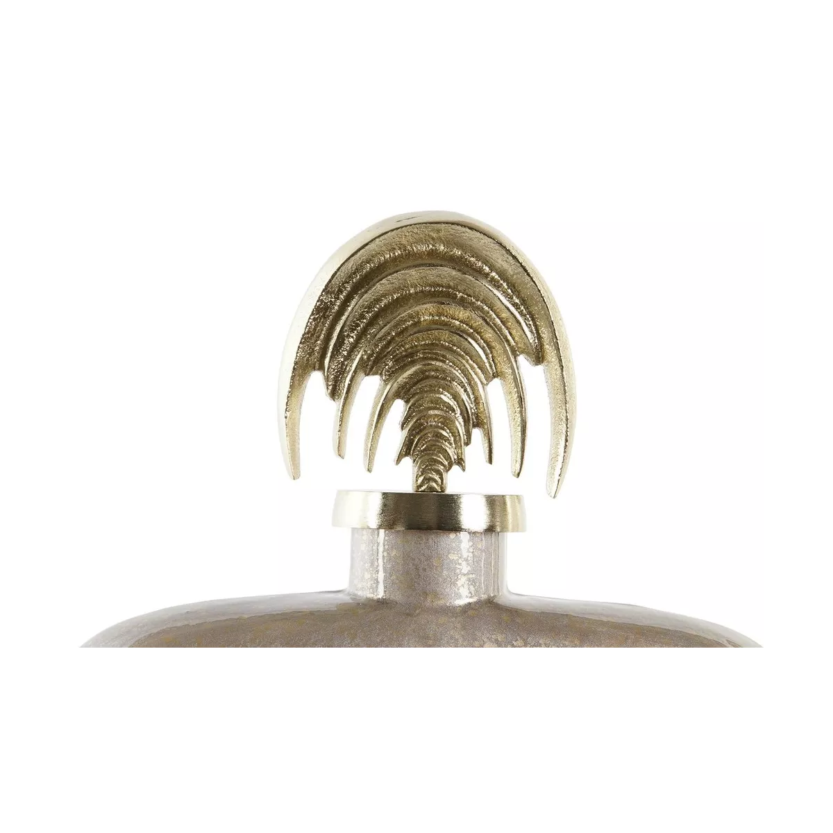 Figurine Flacon en Aluminium et Métal Tribor H.44 CM