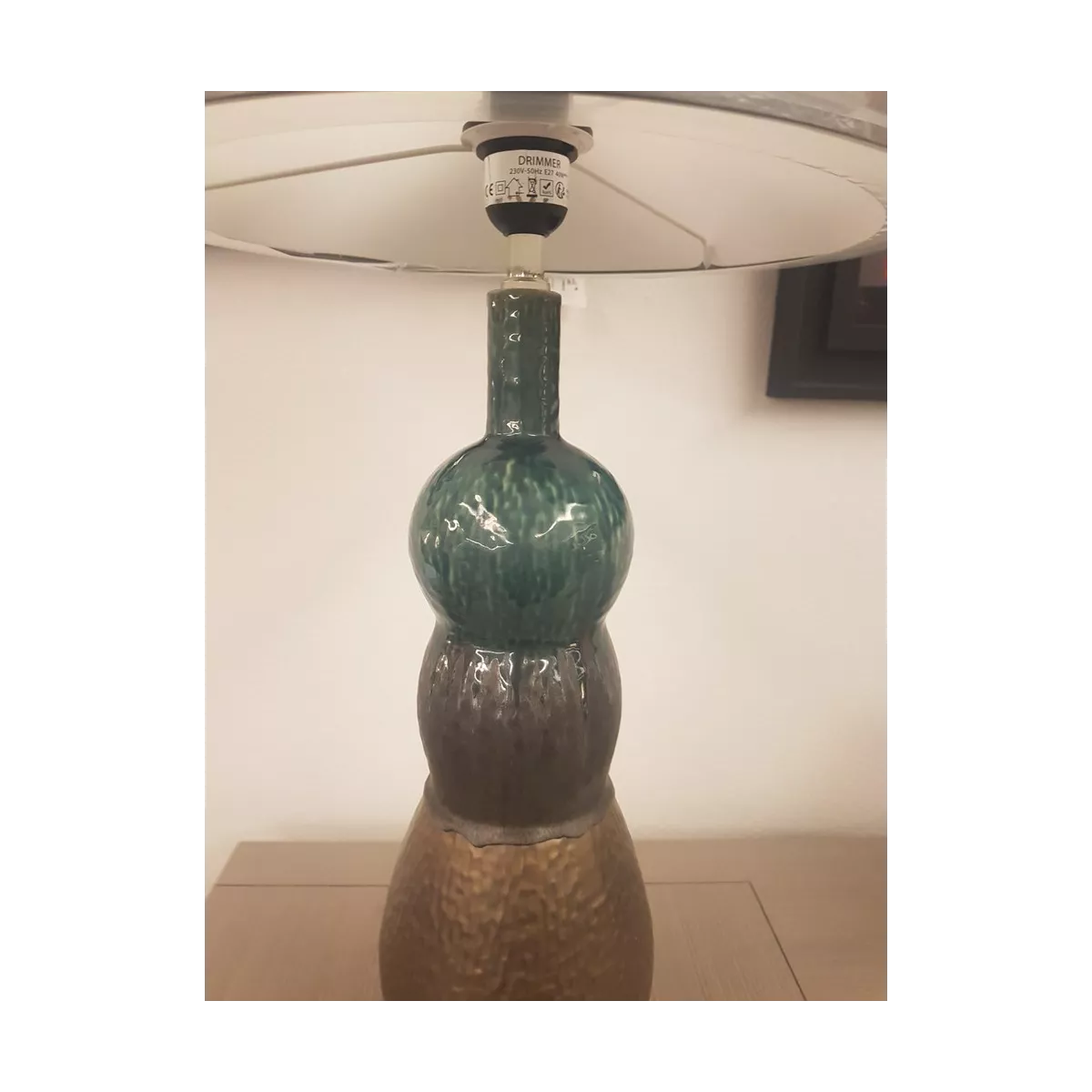Lampe Paguera  H.69 cm