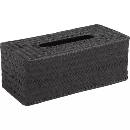 Boite à mouchoirs Noir Palmier