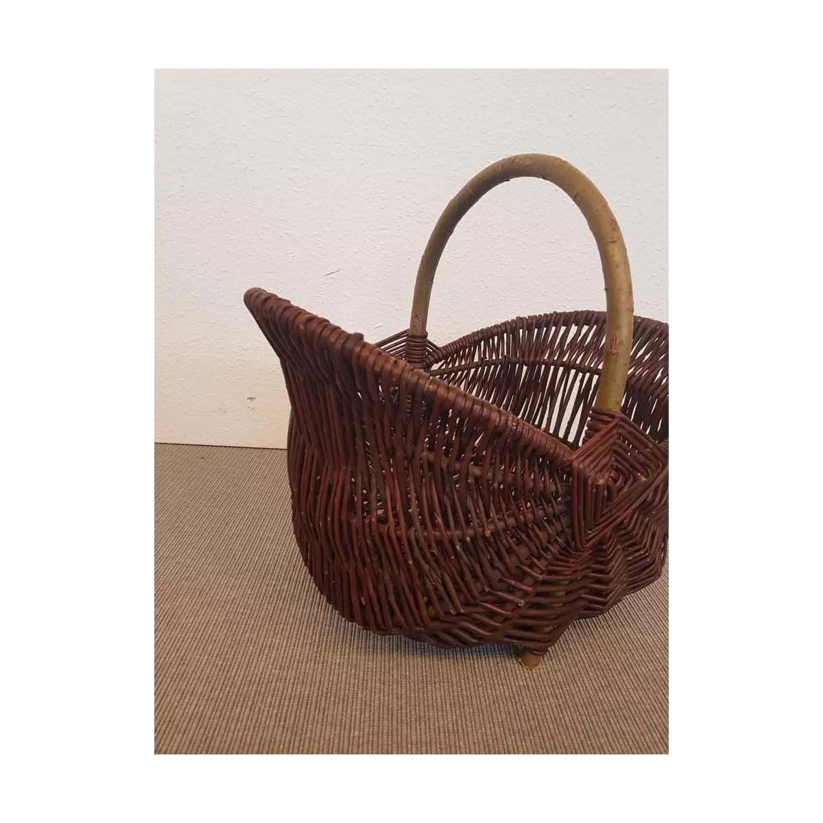 Panier Casque Osier Brut 42x30