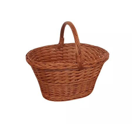 Panier Nina en osier Roux 40x27