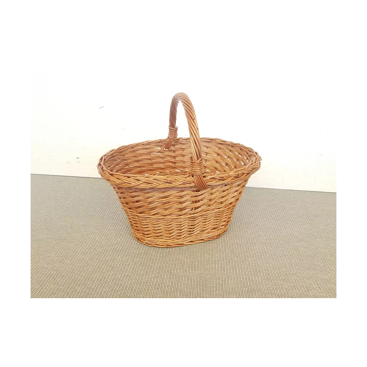 Panier Nina en osier Roux 40x27
