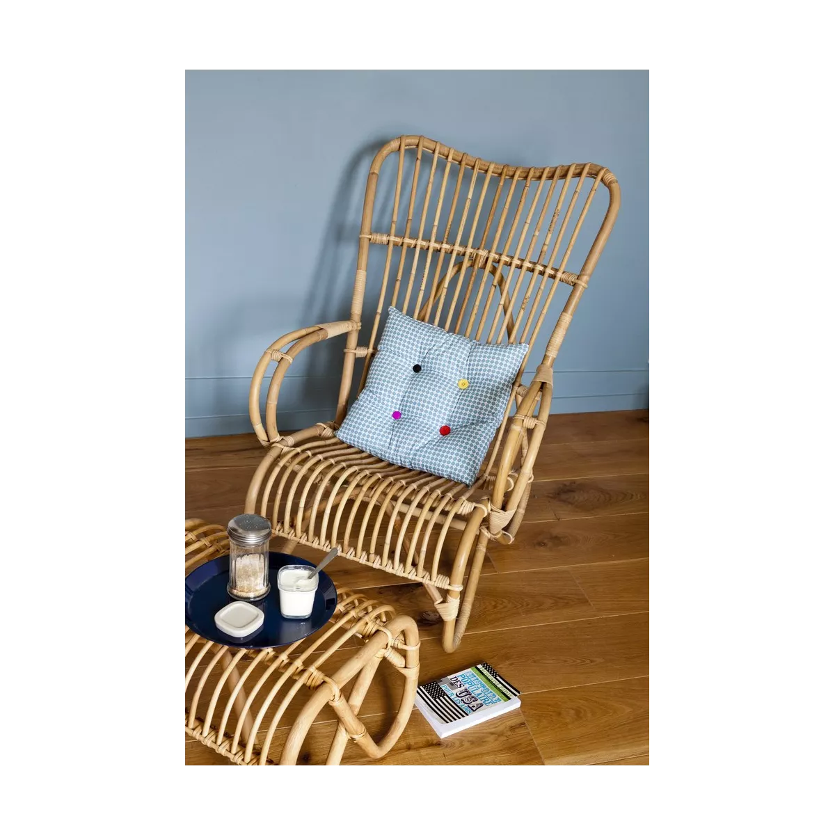 Fauteuil Rotin Marlène Naturel