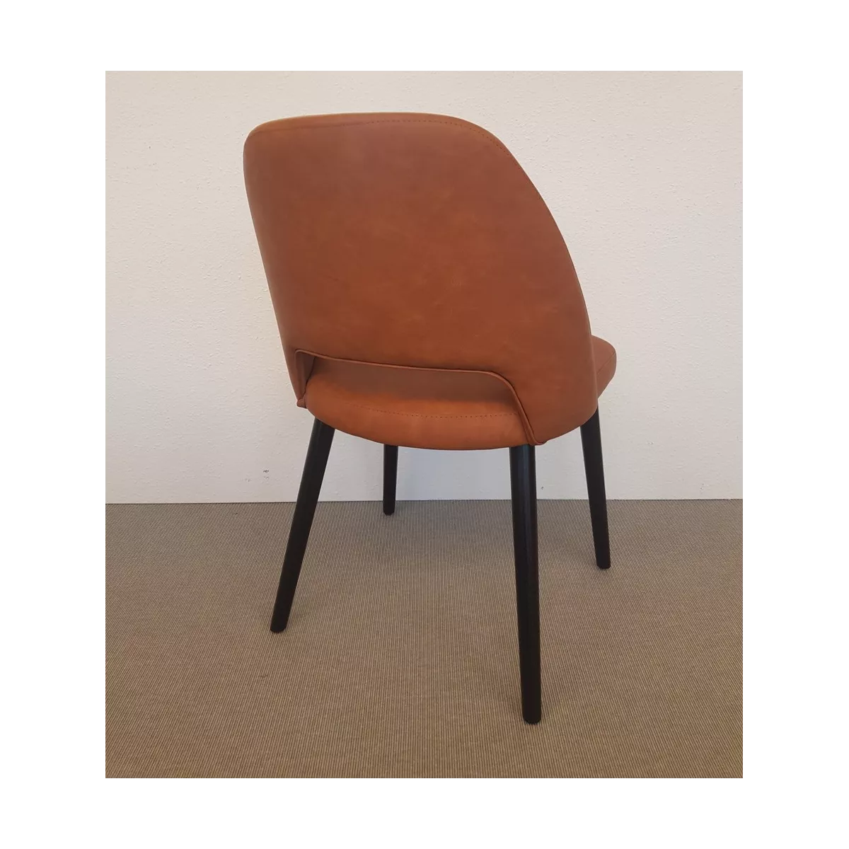 Chaise Joy Simili Cognac