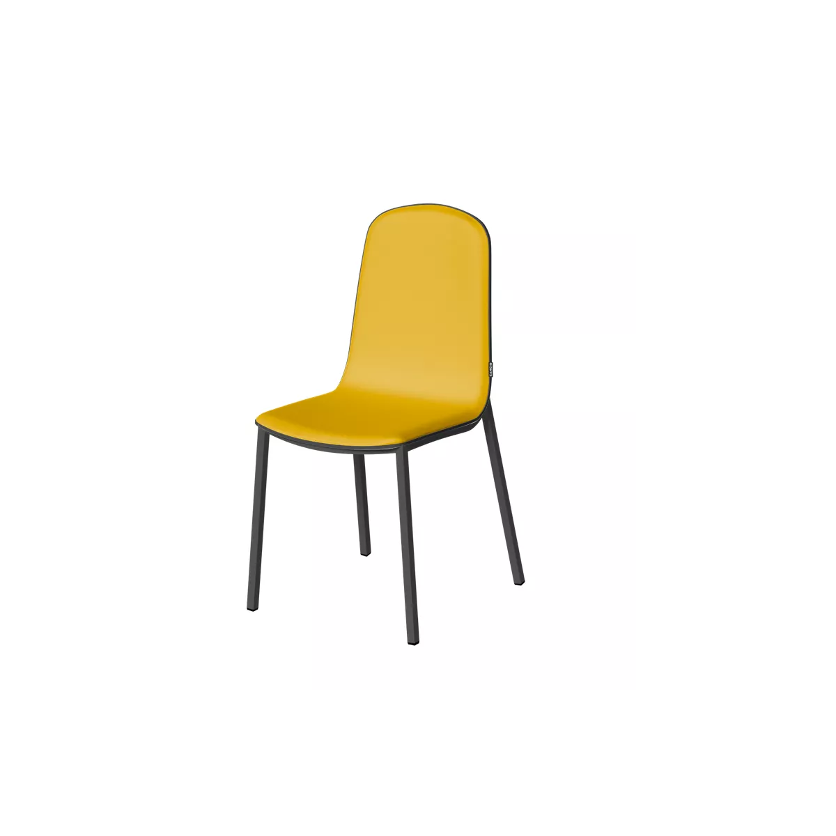 Chaise Moly Simili Jaune