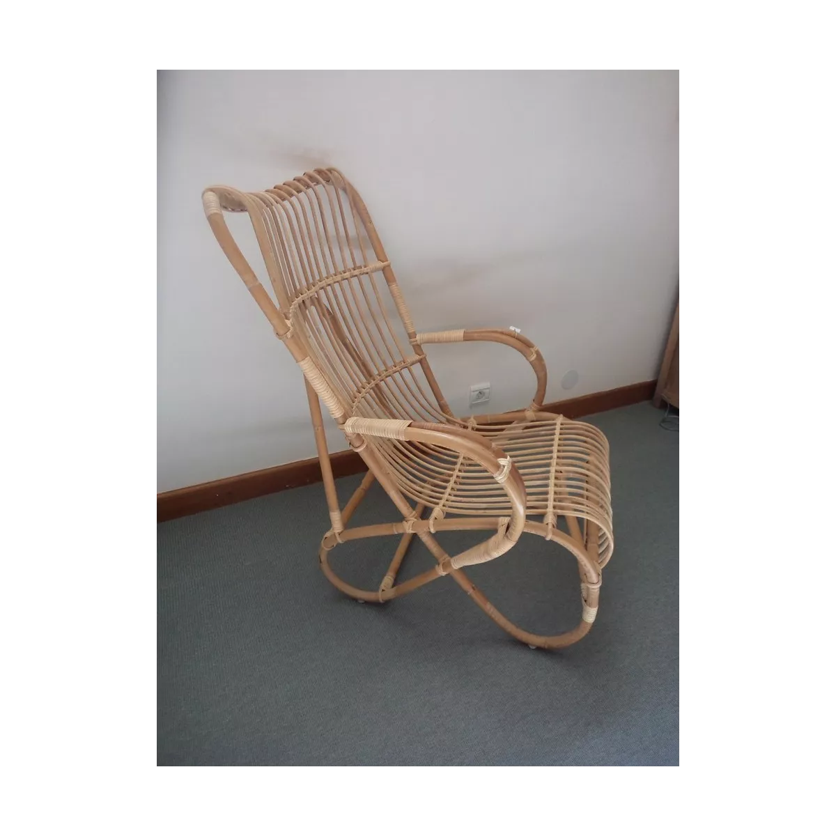 Fauteuil Rotin Marlène Naturel
