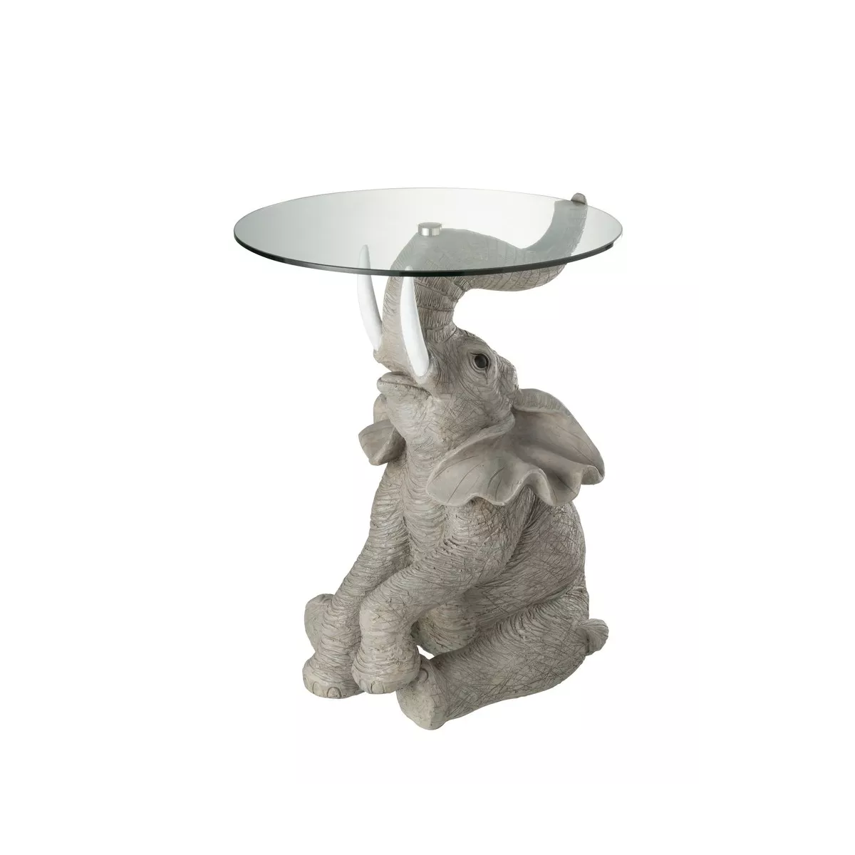 Table basse Animal Eléphant Gris