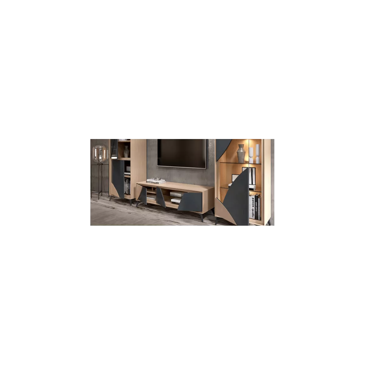 Vitrine Circle 1 Porte