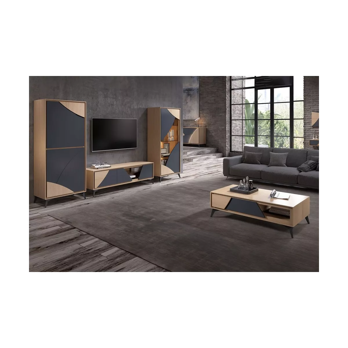 Vitrine Circle 1 Porte