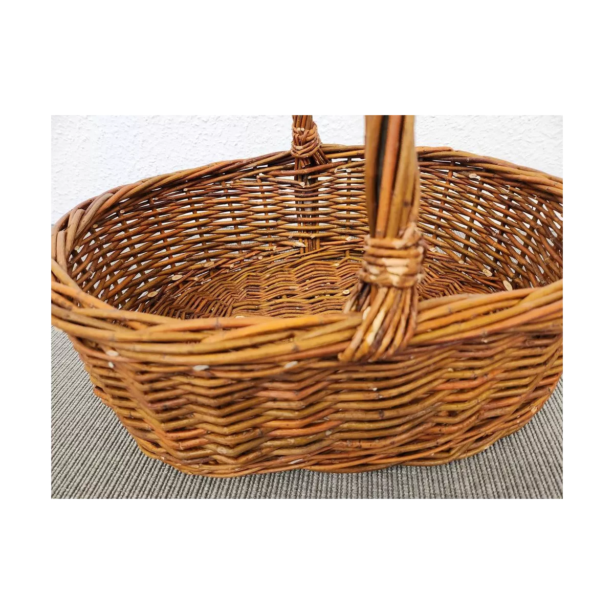 Panier Sophie Osier Brut 42x34