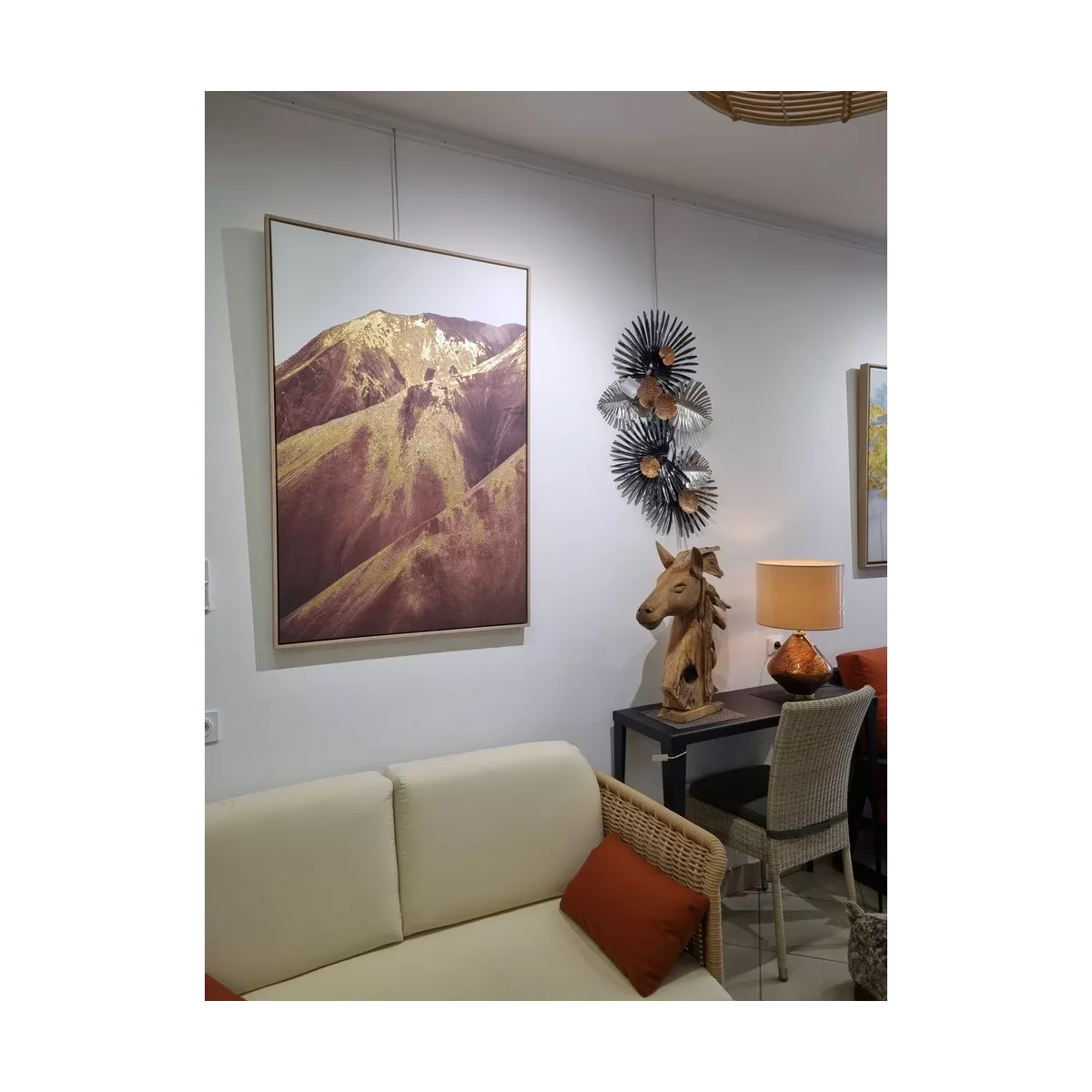 Tableau Colline Dorée 80x120