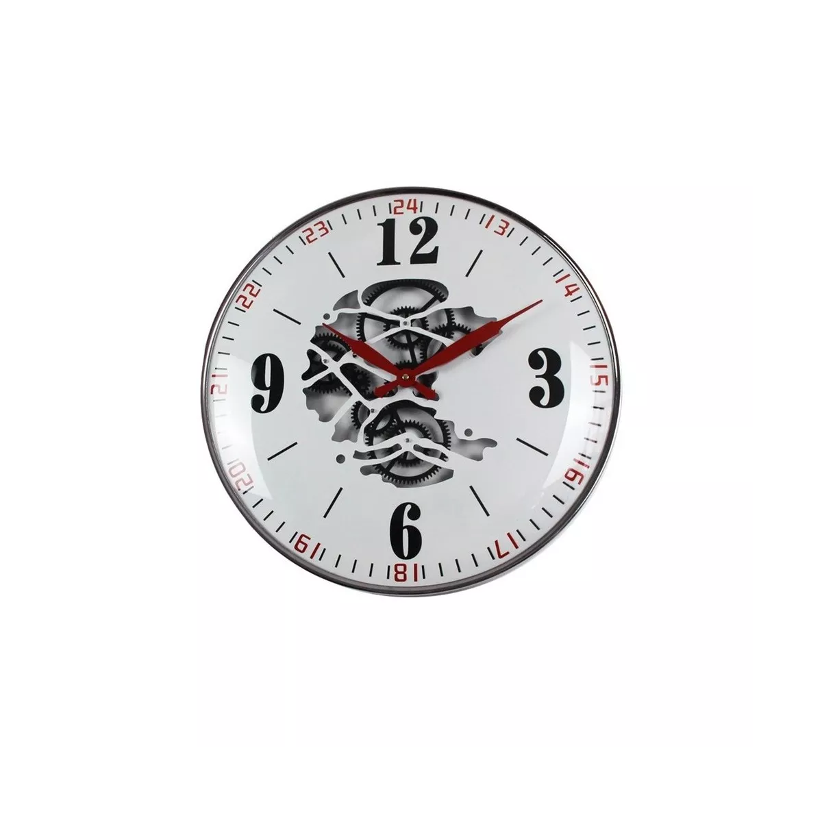 Horloge Engrenage Découpée 50cm