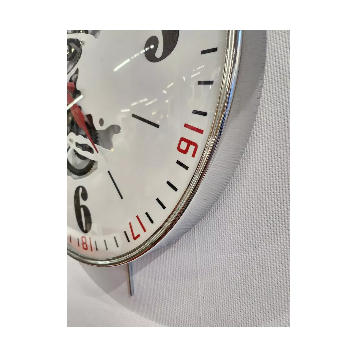Horloge Engrenage Découpée 50cm
