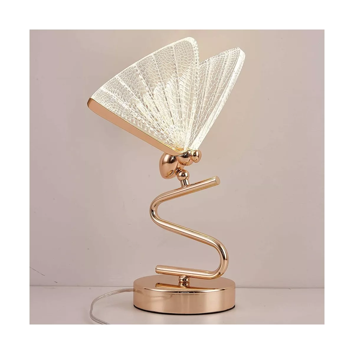 Lampe Papillon Blanc