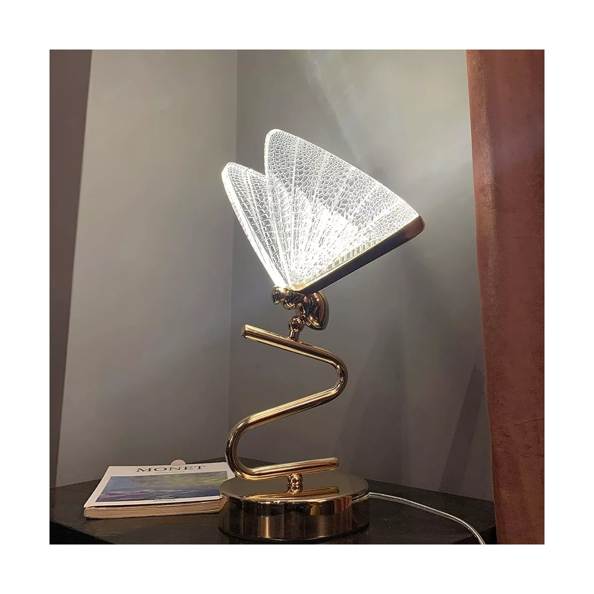 Lampe Papillon Blanc