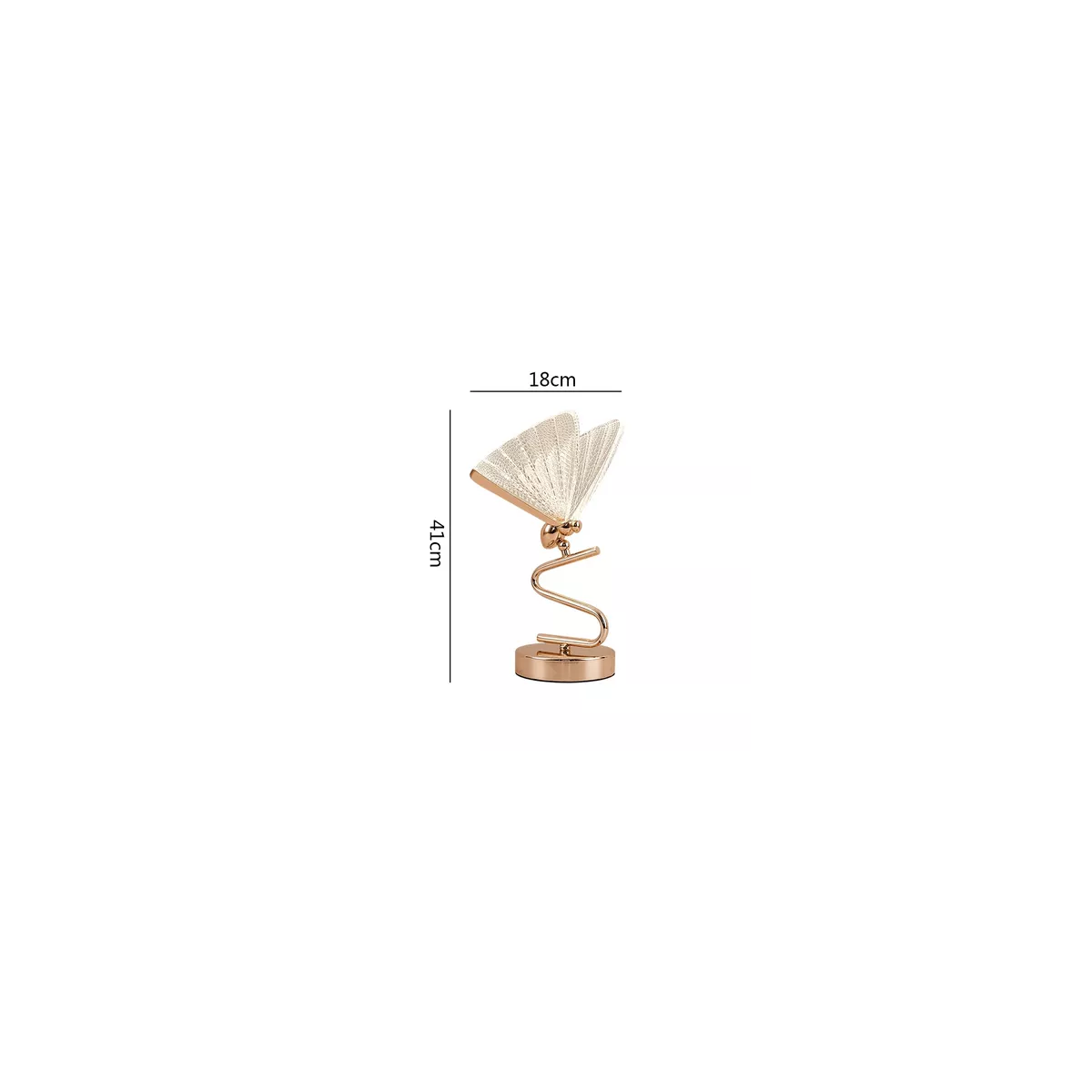Lampe Papillon Blanc