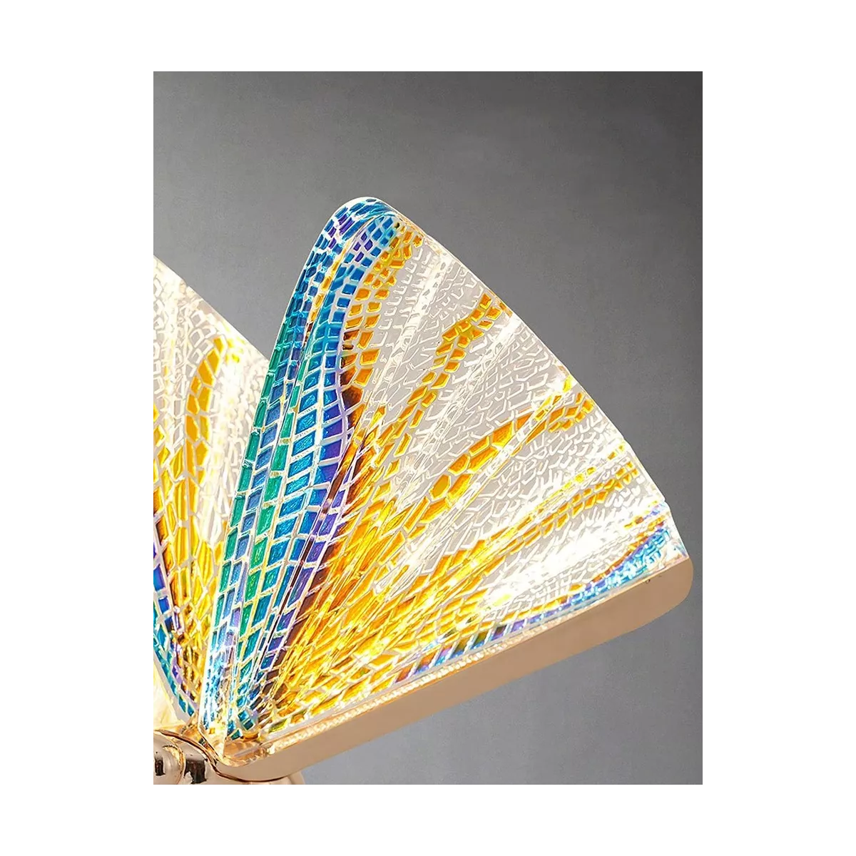 Lampe Papillon coloré