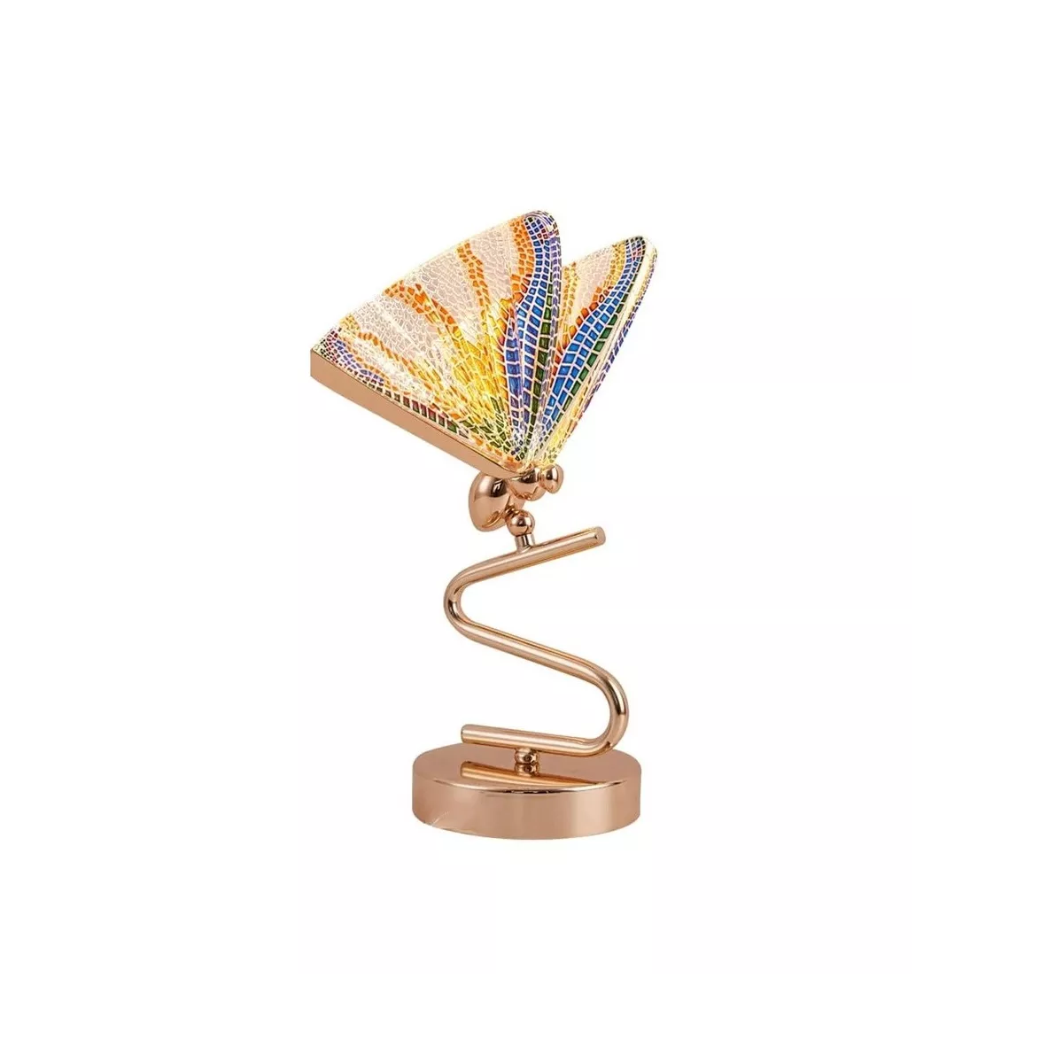 Lampe Papillon coloré
