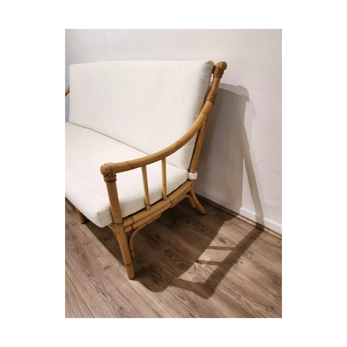 Salon Rotin Rome Natural Vintage