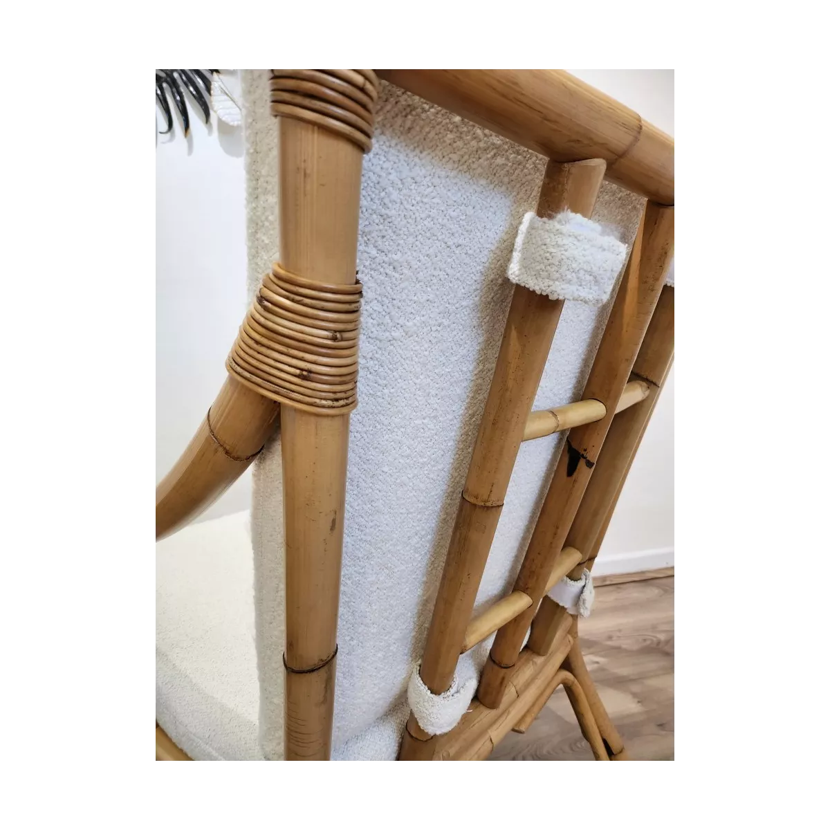 Fauteuil Rotin Rome Natural Vintage
