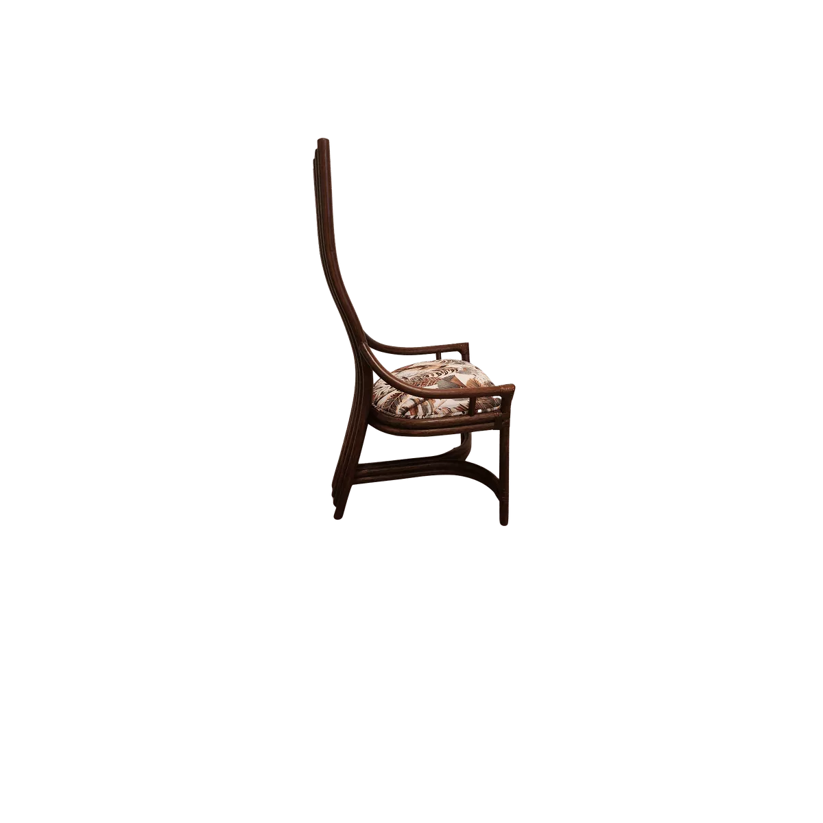 Chaise Design Rotin Acajou
