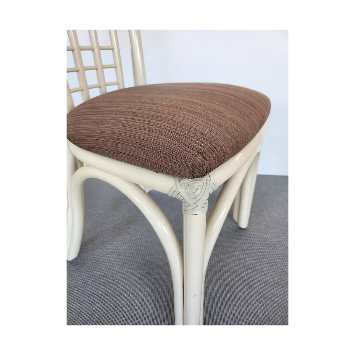 Chaise Kubiki Ivoire