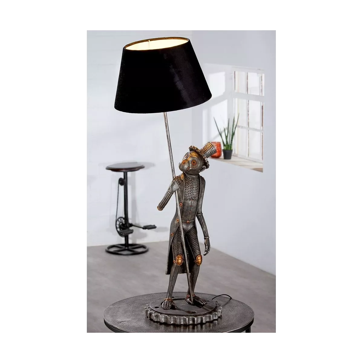 Lampe Steampunk singe