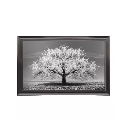 Tableau Arbre Blanc liquide gel 116X76