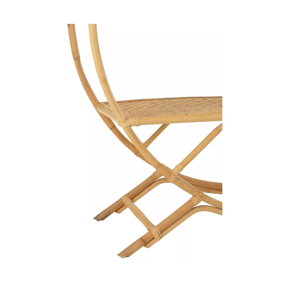 Etagère Ronde Rotin Naturel 150h