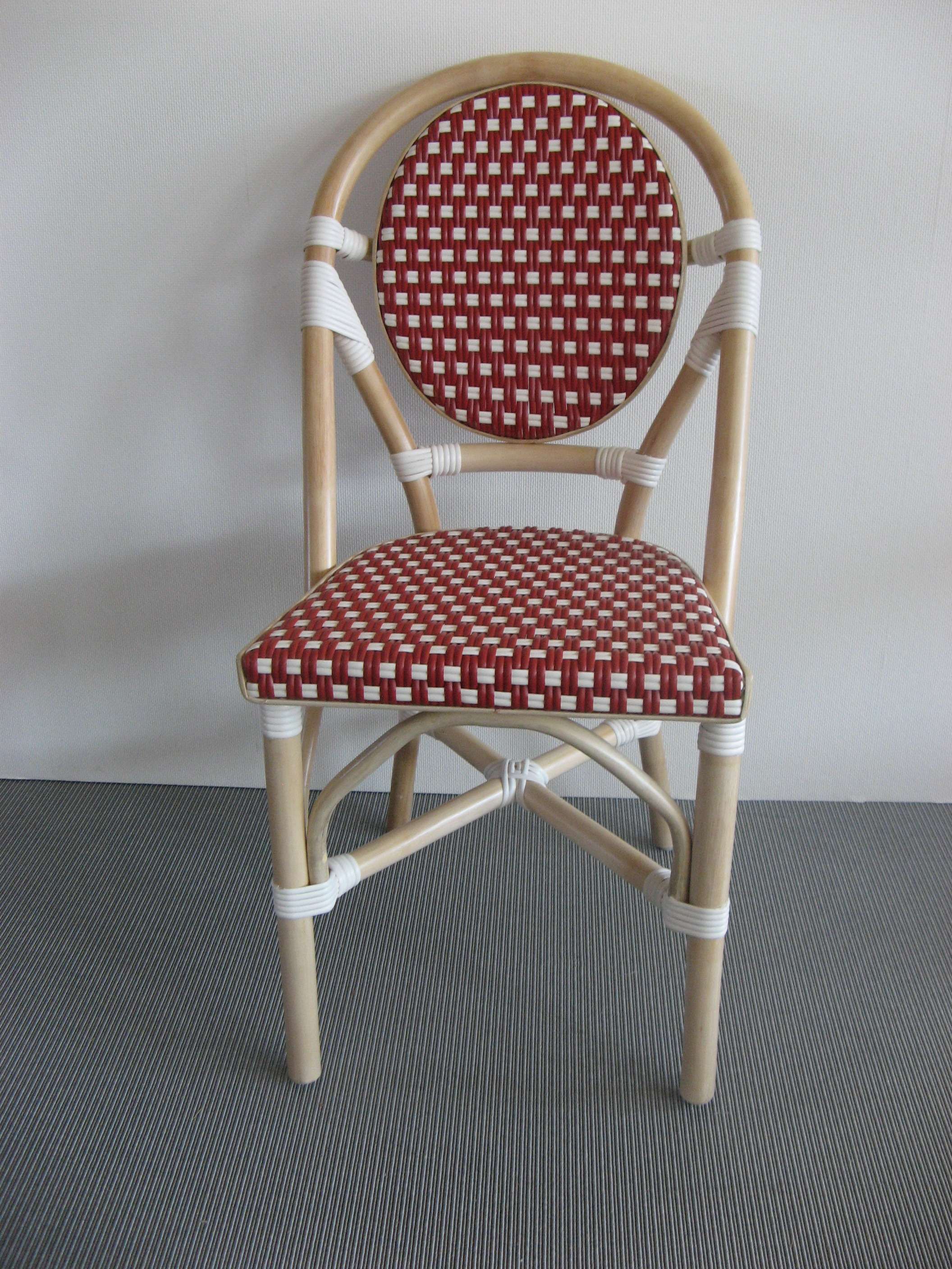 Chaise Bistrot en Rotin