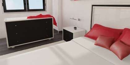 Une chambre qui  donne envie de prolonger la nuit.